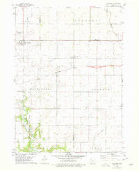 Duncombe Iowa Historical topographic map, 1:24000 scale, 7.5 X 7.5 Minute, Year 1978