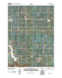 Duncombe Iowa Historical topographic map, 1:24000 scale, 7.5 X 7.5 Minute, Year 2010