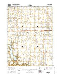 Duncombe Iowa Current topographic map, 1:24000 scale, 7.5 X 7.5 Minute, Year 2015