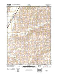 Dunlap Iowa Historical topographic map, 1:24000 scale, 7.5 X 7.5 Minute, Year 2013