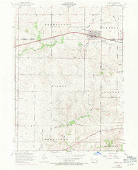 Durant Iowa Historical topographic map, 1:24000 scale, 7.5 X 7.5 Minute, Year 1953