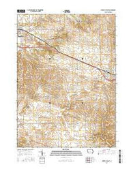 Dyersville East Iowa Current topographic map, 1:24000 scale, 7.5 X 7.5 Minute, Year 2015