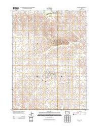 Dysart Iowa Historical topographic map, 1:24000 scale, 7.5 X 7.5 Minute, Year 2013