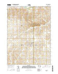 Dysart Iowa Current topographic map, 1:24000 scale, 7.5 X 7.5 Minute, Year 2015