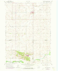 Eagle Center Iowa Historical topographic map, 1:24000 scale, 7.5 X 7.5 Minute, Year 1963