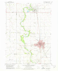 Eagle Grove Iowa Historical topographic map, 1:24000 scale, 7.5 X 7.5 Minute, Year 1978