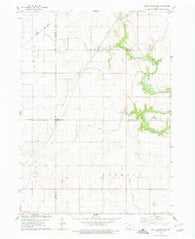 Eagle Grove SW Iowa Historical topographic map, 1:24000 scale, 7.5 X 7.5 Minute, Year 1978