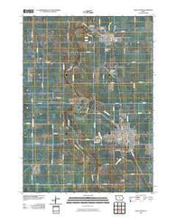 Eagle Grove Iowa Historical topographic map, 1:24000 scale, 7.5 X 7.5 Minute, Year 2010