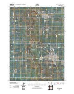 Eagle Grove Iowa Historical topographic map, 1:24000 scale, 7.5 X 7.5 Minute, Year 2010