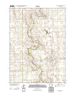 Eagle Grove Iowa Historical topographic map, 1:24000 scale, 7.5 X 7.5 Minute, Year 2013