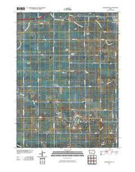 Earlham West Iowa Historical topographic map, 1:24000 scale, 7.5 X 7.5 Minute, Year 2010