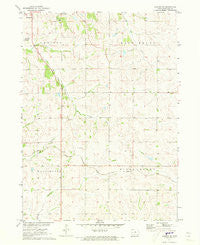 Earling NE Iowa Historical topographic map, 1:24000 scale, 7.5 X 7.5 Minute, Year 1971