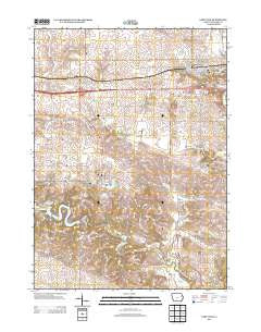 Earlville Iowa Historical topographic map, 1:24000 scale, 7.5 X 7.5 Minute, Year 2013