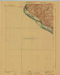 East Dubuque Illinois Historical topographic map, 1:62500 scale, 15 X 15 Minute, Year 1940
