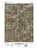 East Peru Iowa Historical topographic map, 1:24000 scale, 7.5 X 7.5 Minute, Year 2010