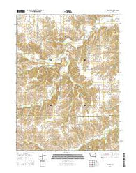 East Peru Iowa Current topographic map, 1:24000 scale, 7.5 X 7.5 Minute, Year 2015