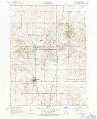 Eldridge Iowa Historical topographic map, 1:24000 scale, 7.5 X 7.5 Minute, Year 1953