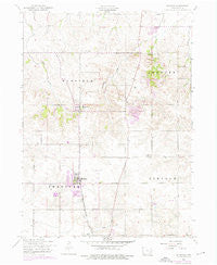 Eldridge Iowa Historical topographic map, 1:24000 scale, 7.5 X 7.5 Minute, Year 1953