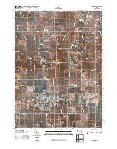 Eldridge Iowa Historical topographic map, 1:24000 scale, 7.5 X 7.5 Minute, Year 2010