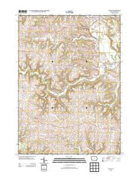 Elgin Iowa Historical topographic map, 1:24000 scale, 7.5 X 7.5 Minute, Year 2013
