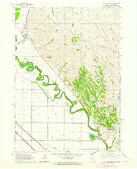 Elk Point NE Iowa Historical topographic map, 1:24000 scale, 7.5 X 7.5 Minute, Year 1963