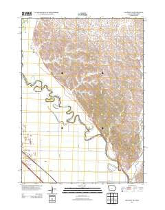 Elk Point NE Iowa Historical topographic map, 1:24000 scale, 7.5 X 7.5 Minute, Year 2013