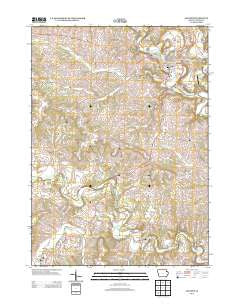Elkader Iowa Historical topographic map, 1:24000 scale, 7.5 X 7.5 Minute, Year 2013