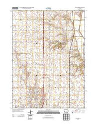 Elkhart Iowa Historical topographic map, 1:24000 scale, 7.5 X 7.5 Minute, Year 2013