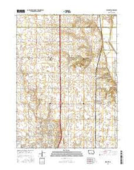 Elkhart Iowa Current topographic map, 1:24000 scale, 7.5 X 7.5 Minute, Year 2015