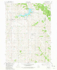 Ellston Iowa Historical topographic map, 1:24000 scale, 7.5 X 7.5 Minute, Year 1981