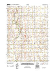 Ellsworth Iowa Historical topographic map, 1:24000 scale, 7.5 X 7.5 Minute, Year 2013