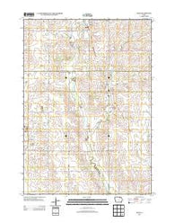 Elma Iowa Historical topographic map, 1:24000 scale, 7.5 X 7.5 Minute, Year 2013