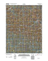 Elwood Iowa Historical topographic map, 1:24000 scale, 7.5 X 7.5 Minute, Year 2013