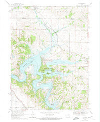 Ely Iowa Historical topographic map, 1:24000 scale, 7.5 X 7.5 Minute, Year 1968