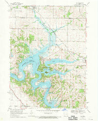 Ely Iowa Historical topographic map, 1:24000 scale, 7.5 X 7.5 Minute, Year 1968