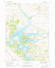 Ely Iowa Historical topographic map, 1:24000 scale, 7.5 X 7.5 Minute, Year 1968