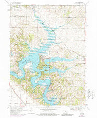Ely Iowa Historical topographic map, 1:24000 scale, 7.5 X 7.5 Minute, Year 1968