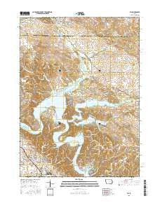 Ely Iowa Current topographic map, 1:24000 scale, 7.5 X 7.5 Minute, Year 2015