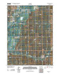 Emerson Iowa Historical topographic map, 1:24000 scale, 7.5 X 7.5 Minute, Year 2010