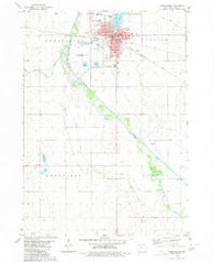 Emmetsburg Iowa Historical topographic map, 1:24000 scale, 7.5 X 7.5 Minute, Year 1980
