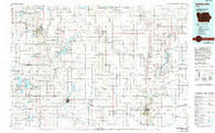 Estherville Iowa Historical topographic map, 1:100000 scale, 30 X 60 Minute, Year 1985