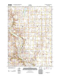 Estherville Iowa Historical topographic map, 1:24000 scale, 7.5 X 7.5 Minute, Year 2013