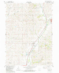 Exira West Iowa Historical topographic map, 1:24000 scale, 7.5 X 7.5 Minute, Year 1983