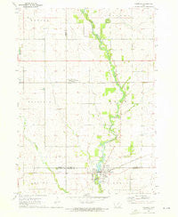Fairbank Iowa Historical topographic map, 1:24000 scale, 7.5 X 7.5 Minute, Year 1971