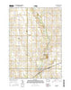 Fairbank Iowa Current topographic map, 1:24000 scale, 7.5 X 7.5 Minute, Year 2015