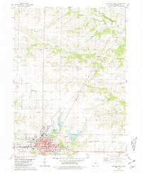 Fairfield North Iowa Historical topographic map, 1:24000 scale, 7.5 X 7.5 Minute, Year 1980