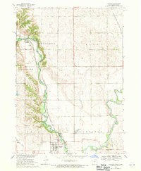 Fairview South Dakota Historical topographic map, 1:24000 scale, 7.5 X 7.5 Minute, Year 1968