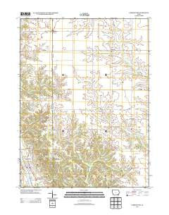 Farmington Iowa Historical topographic map, 1:24000 scale, 7.5 X 7.5 Minute, Year 2013