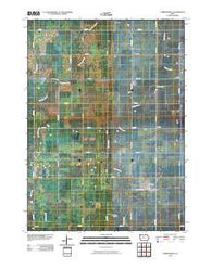 Farnhamville Iowa Historical topographic map, 1:24000 scale, 7.5 X 7.5 Minute, Year 2010