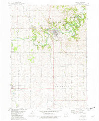 Fayette Iowa Historical topographic map, 1:24000 scale, 7.5 X 7.5 Minute, Year 1981